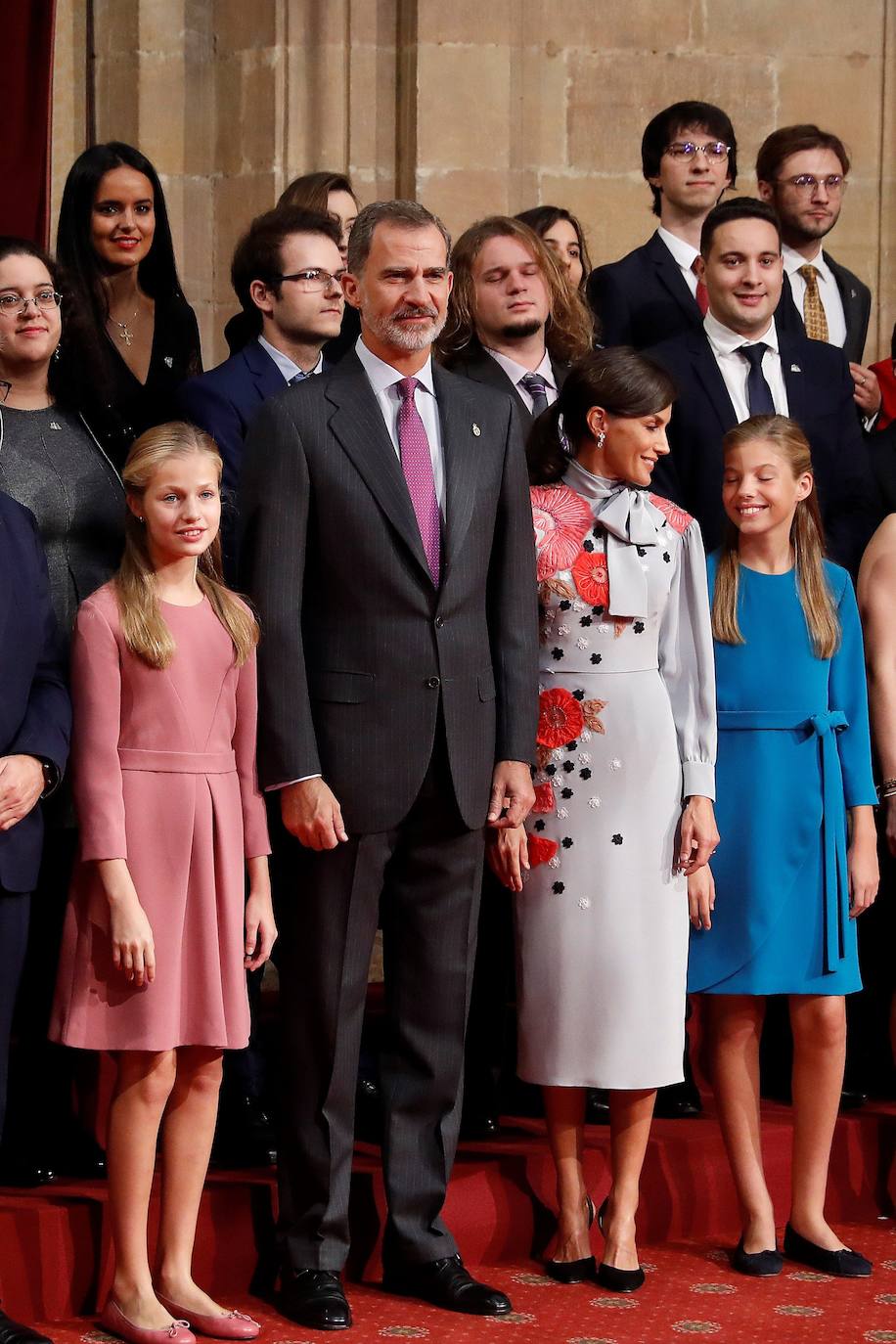 Fotos: La recepción de la Familia Real en los Premios Princesa de Asturias