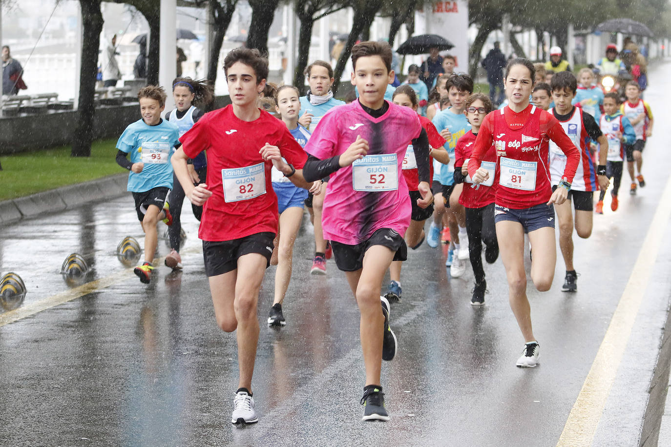 La octava edición de la Sanitas Marca Running Series, que recorre diez kilómetros a través de la costa gijonesa, alcanza sus previsiones de participación.