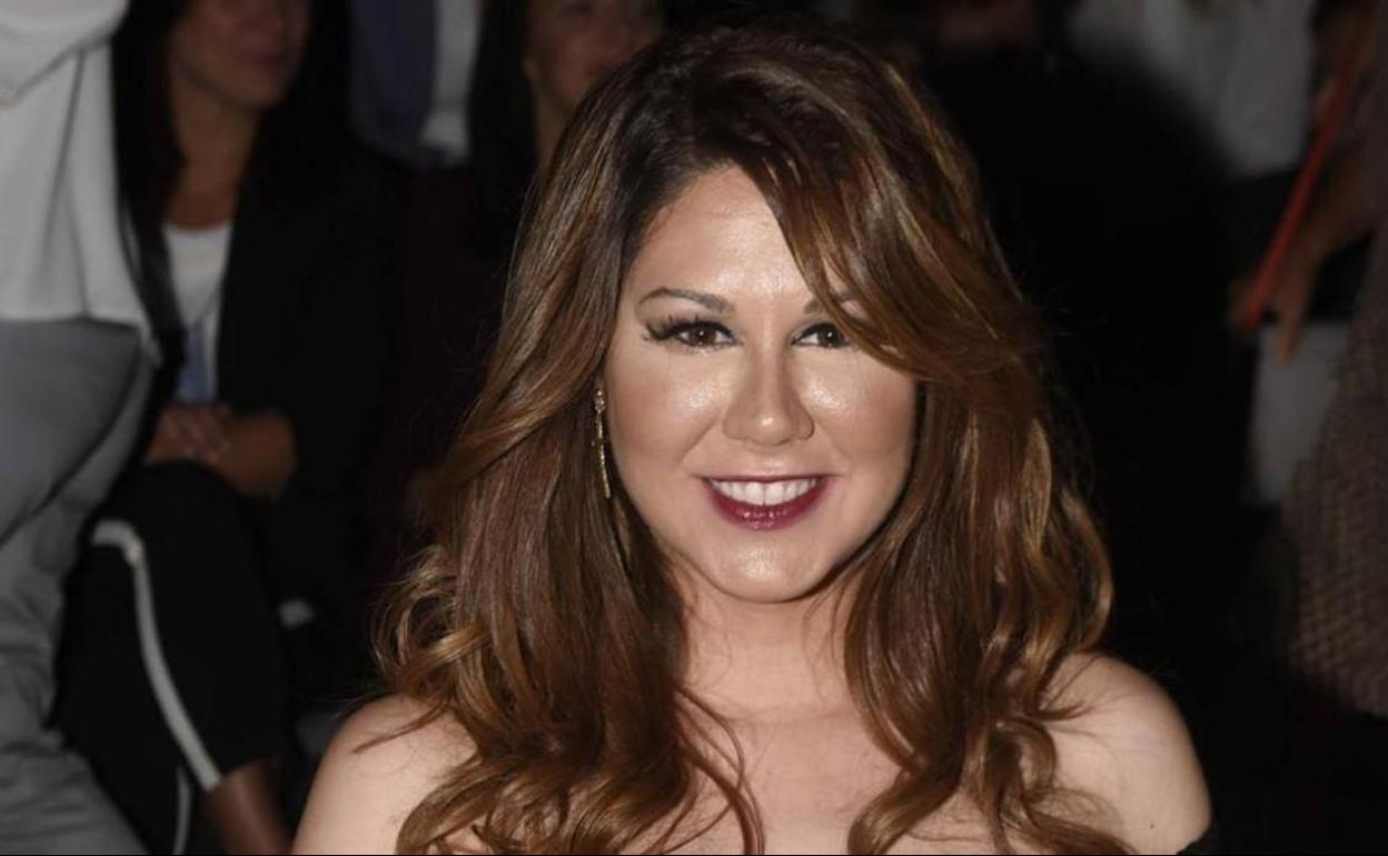 La cantante antes del cambio.