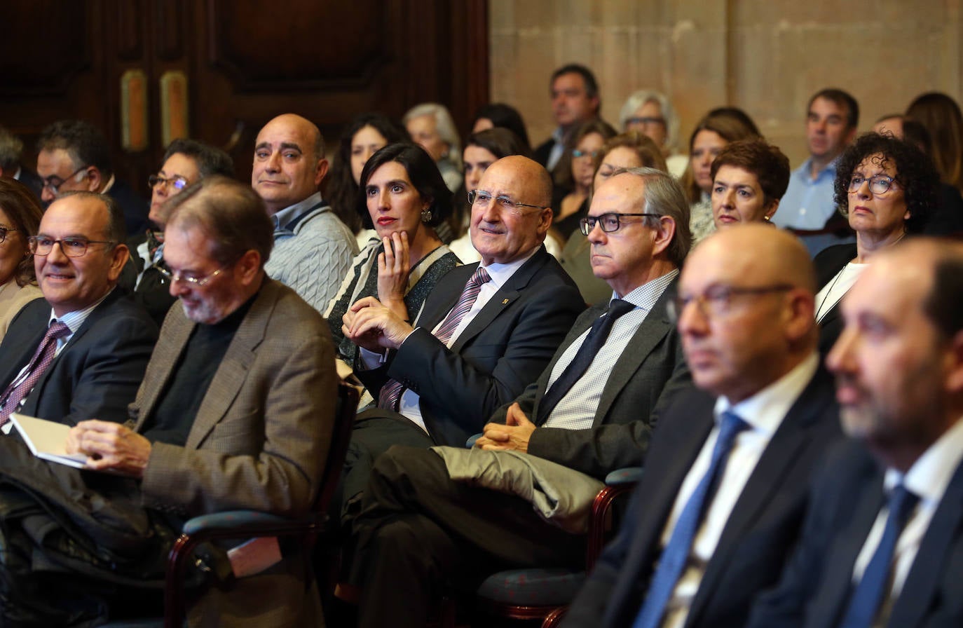 La Agrupación de Sociedades Asturianas de Trabajo Asociado y Economía Social (Asata) celebró el acto de entrega de sus premios en el Hotel Reconquista de Oviedo.