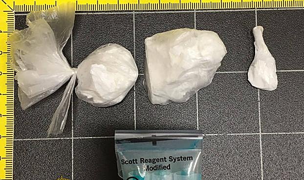 Cocaína incautada por la Guardia Civil. 