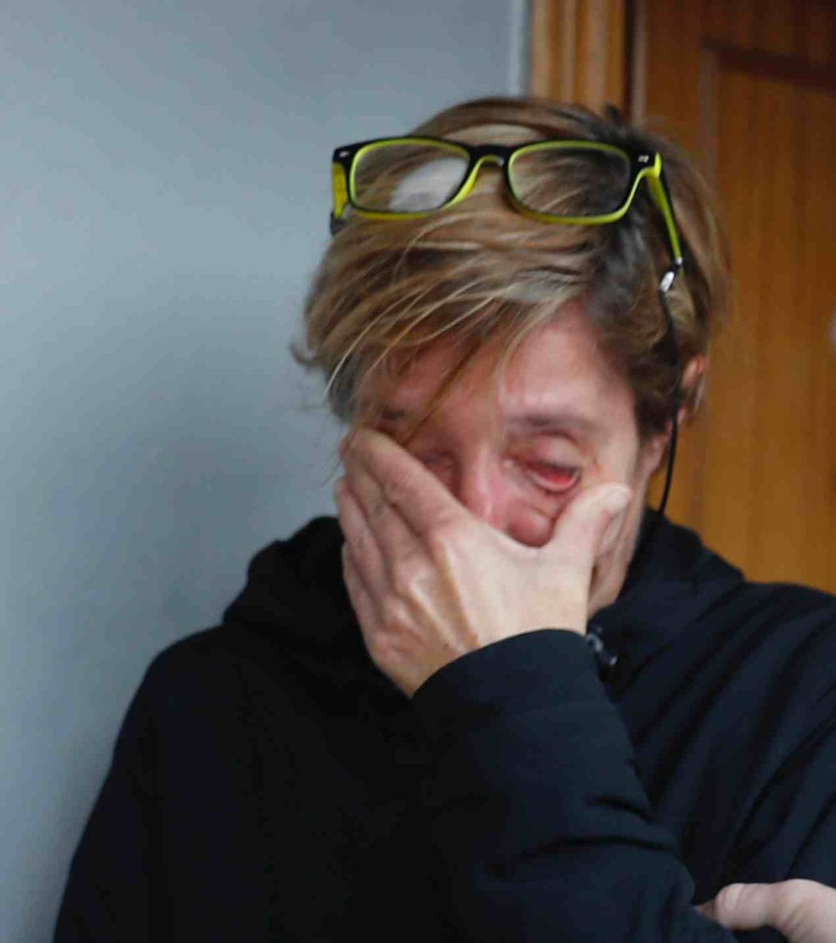 El propietario de una de la vivienda entregó las llaves a la comisión judicial sin oponer resistencia