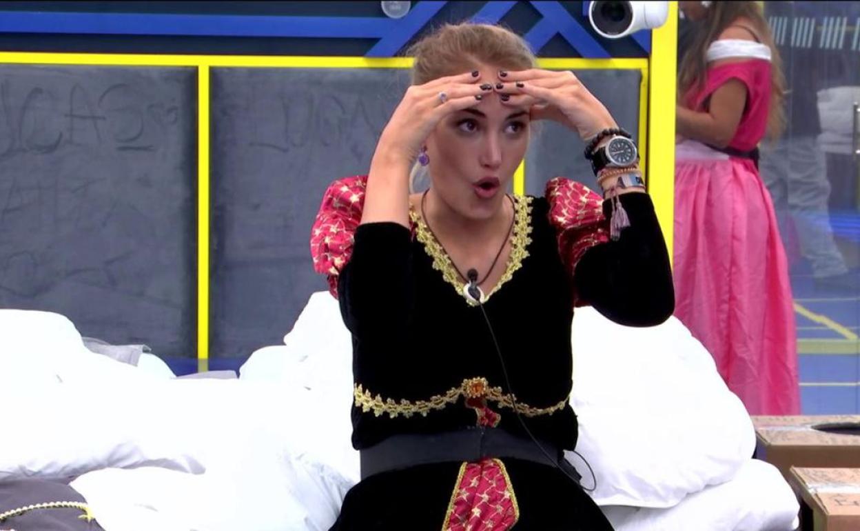 La reacción de Alba Carrillo a la reprimenda de Jorge Javier Vázquez en 'Gran Hermano VIP'.