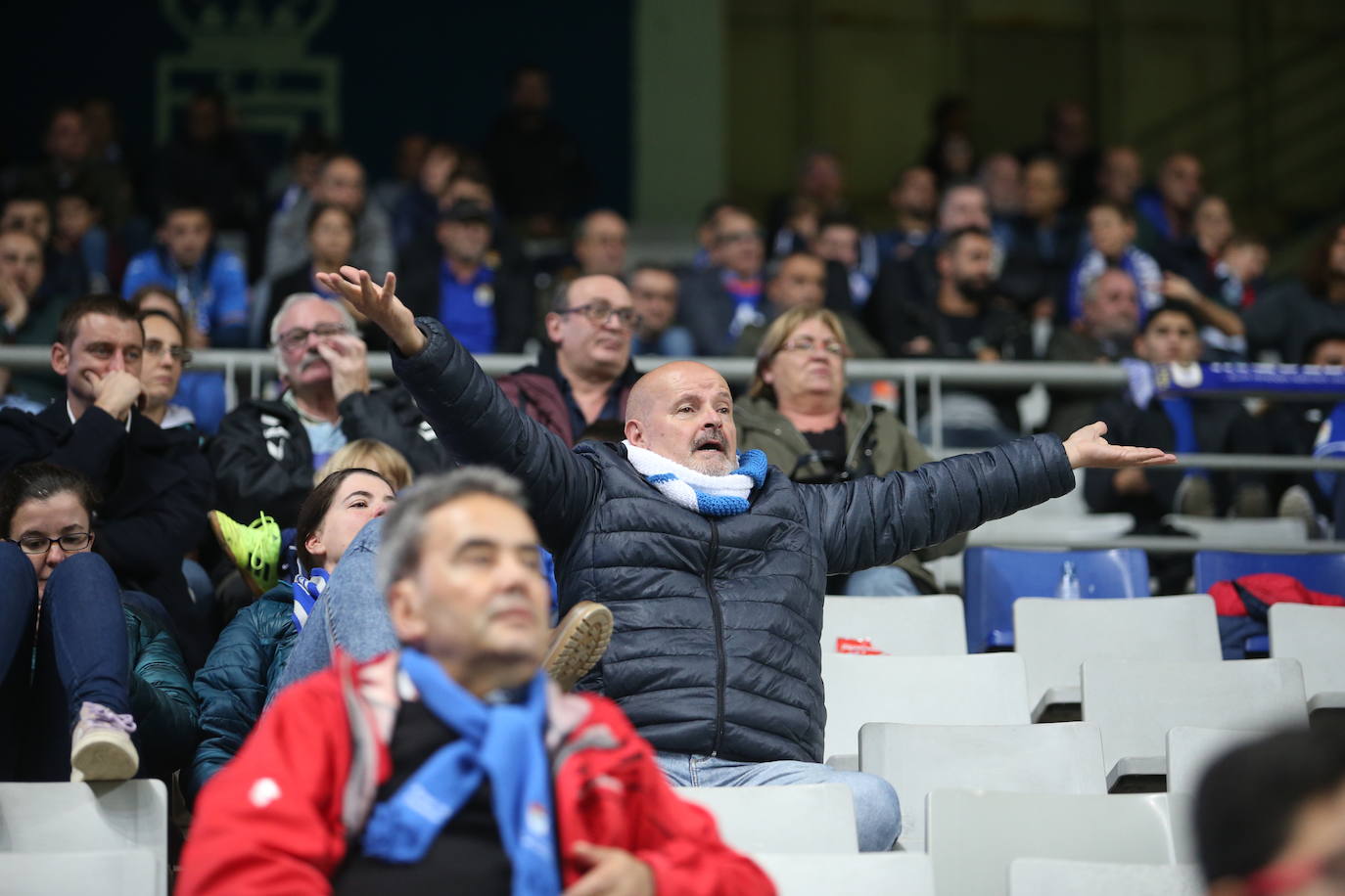 Búscate en nuestra galería si estuviste en el empate del Oviedo contra el Almería. 