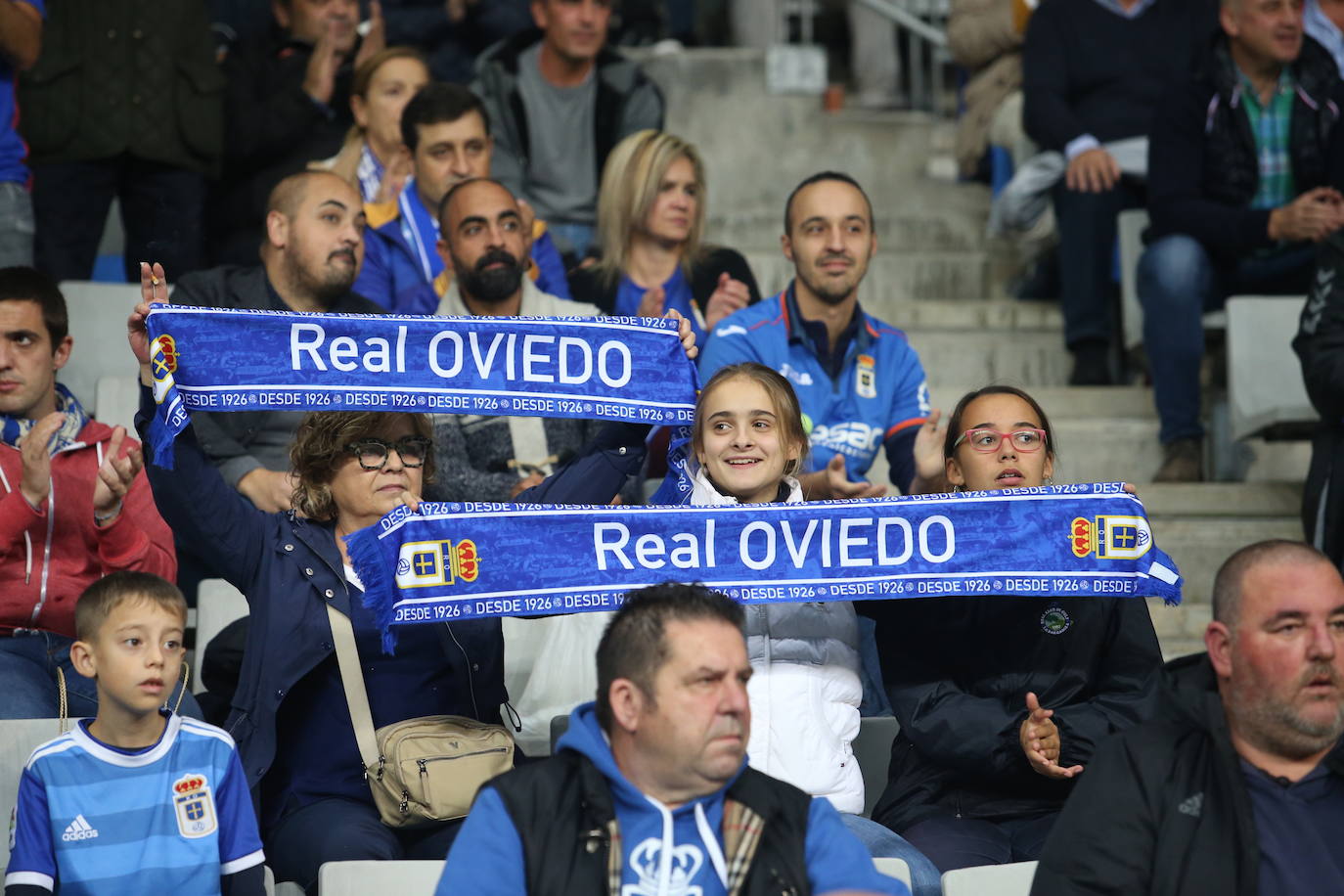 Búscate en nuestra galería si estuviste en el empate del Oviedo contra el Almería. 