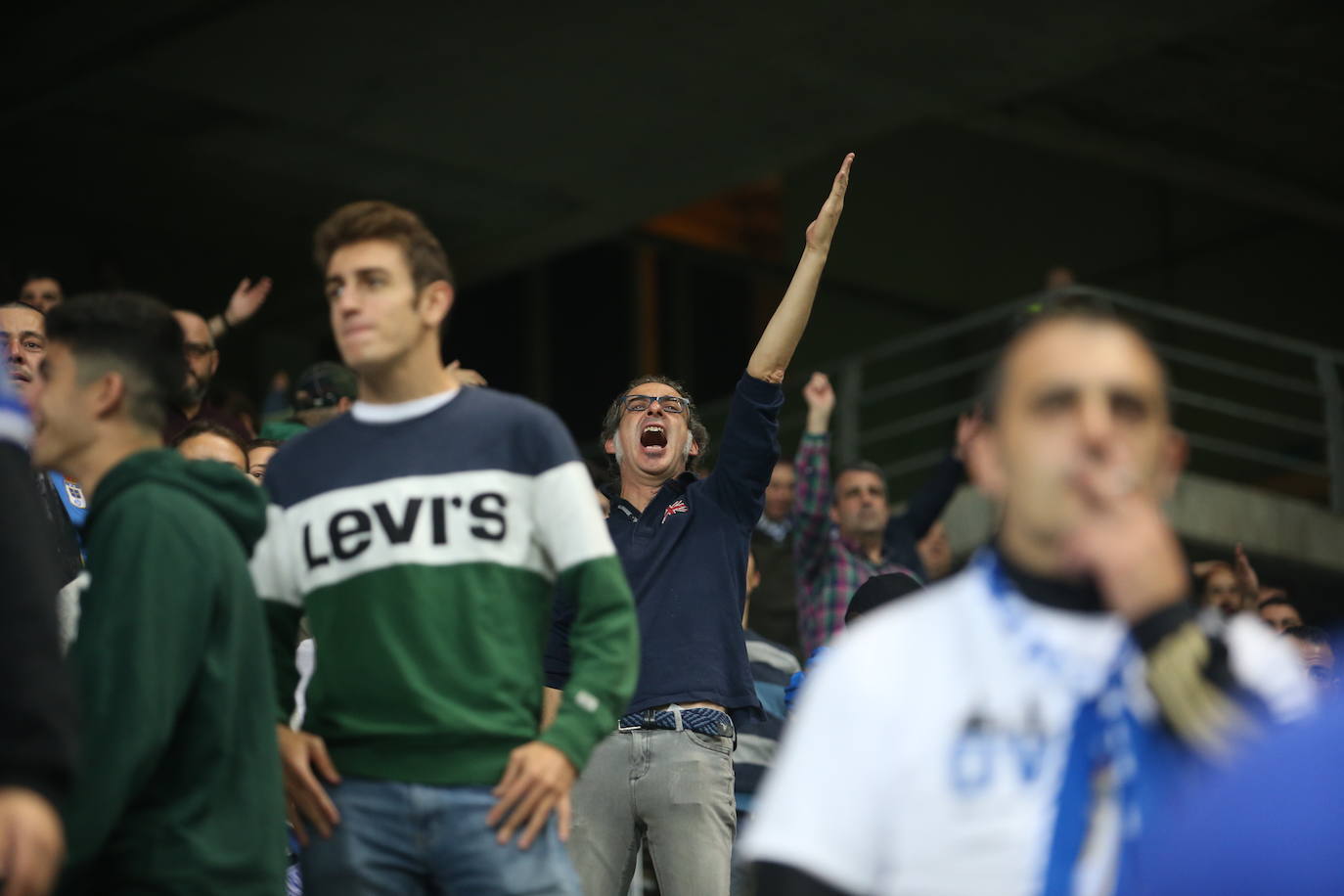 Búscate en nuestra galería si estuviste en el empate del Oviedo contra el Almería. 