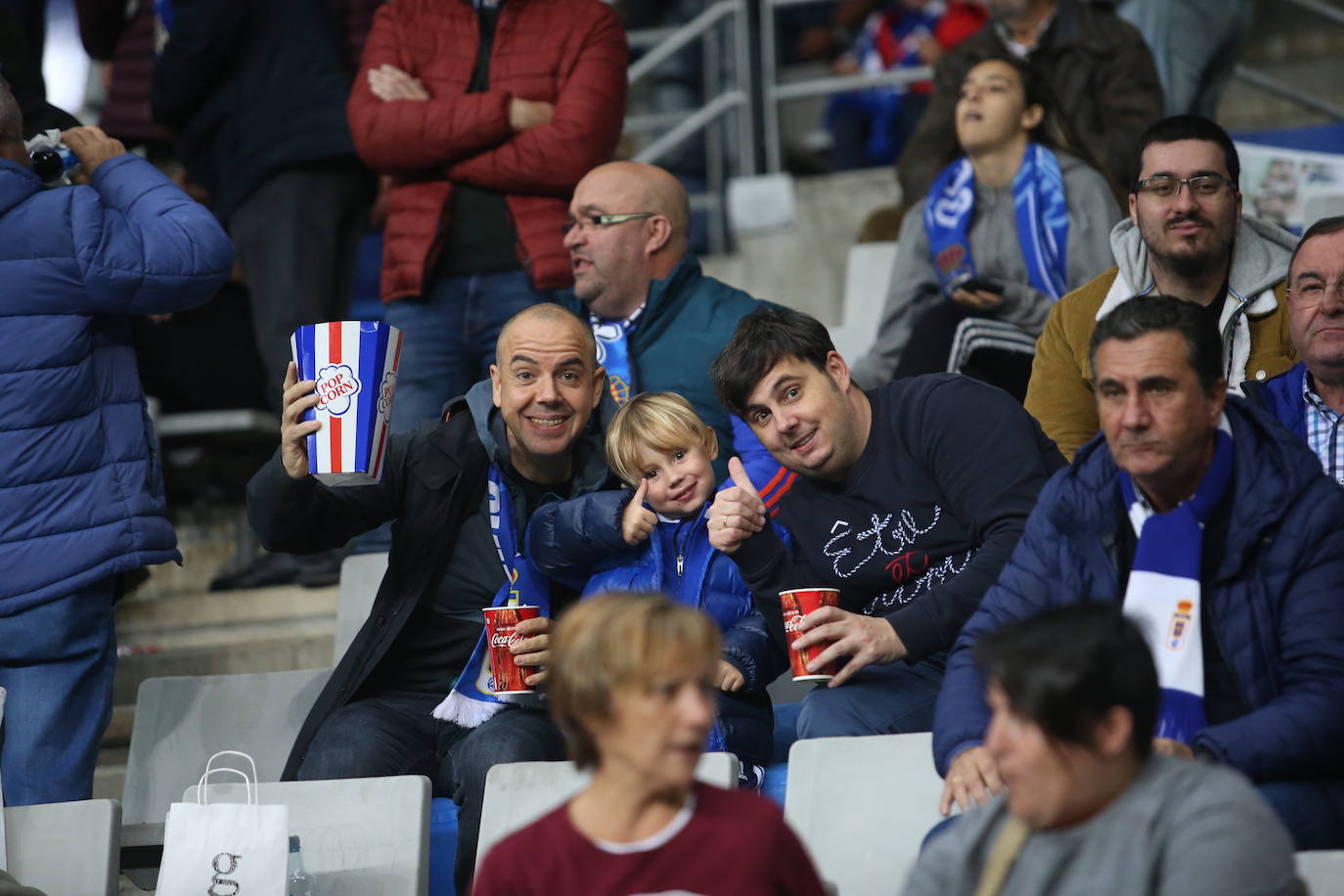 Búscate en nuestra galería si estuviste en el empate del Oviedo contra el Almería. 