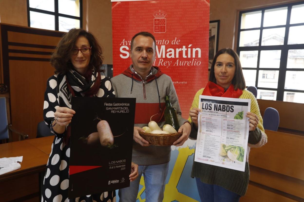 Presentación de las fiestas de Los Nabos. 