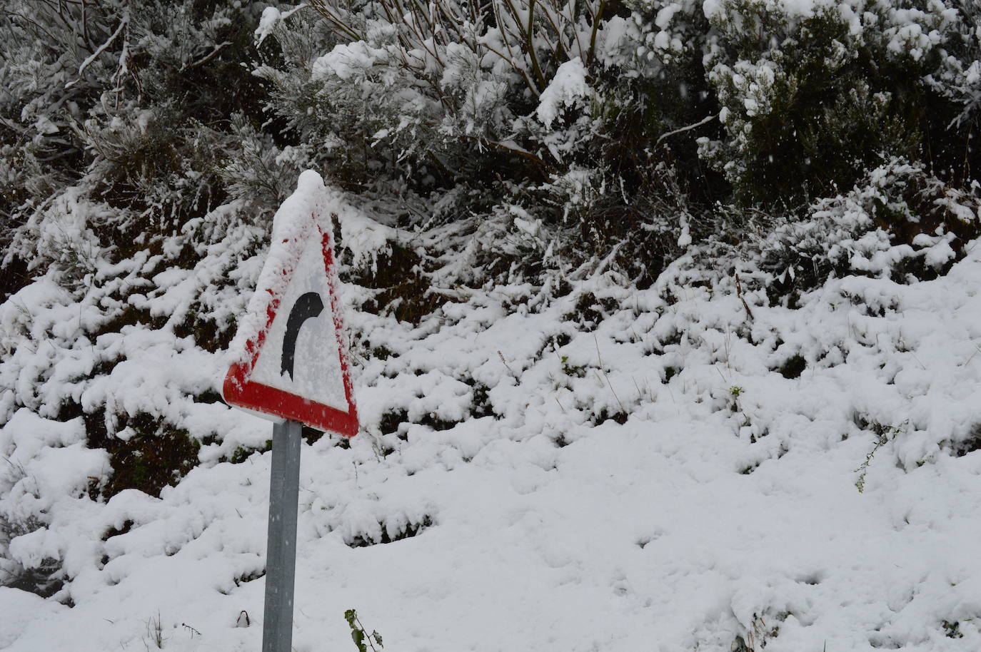 El invierno se adelanta en Asturias