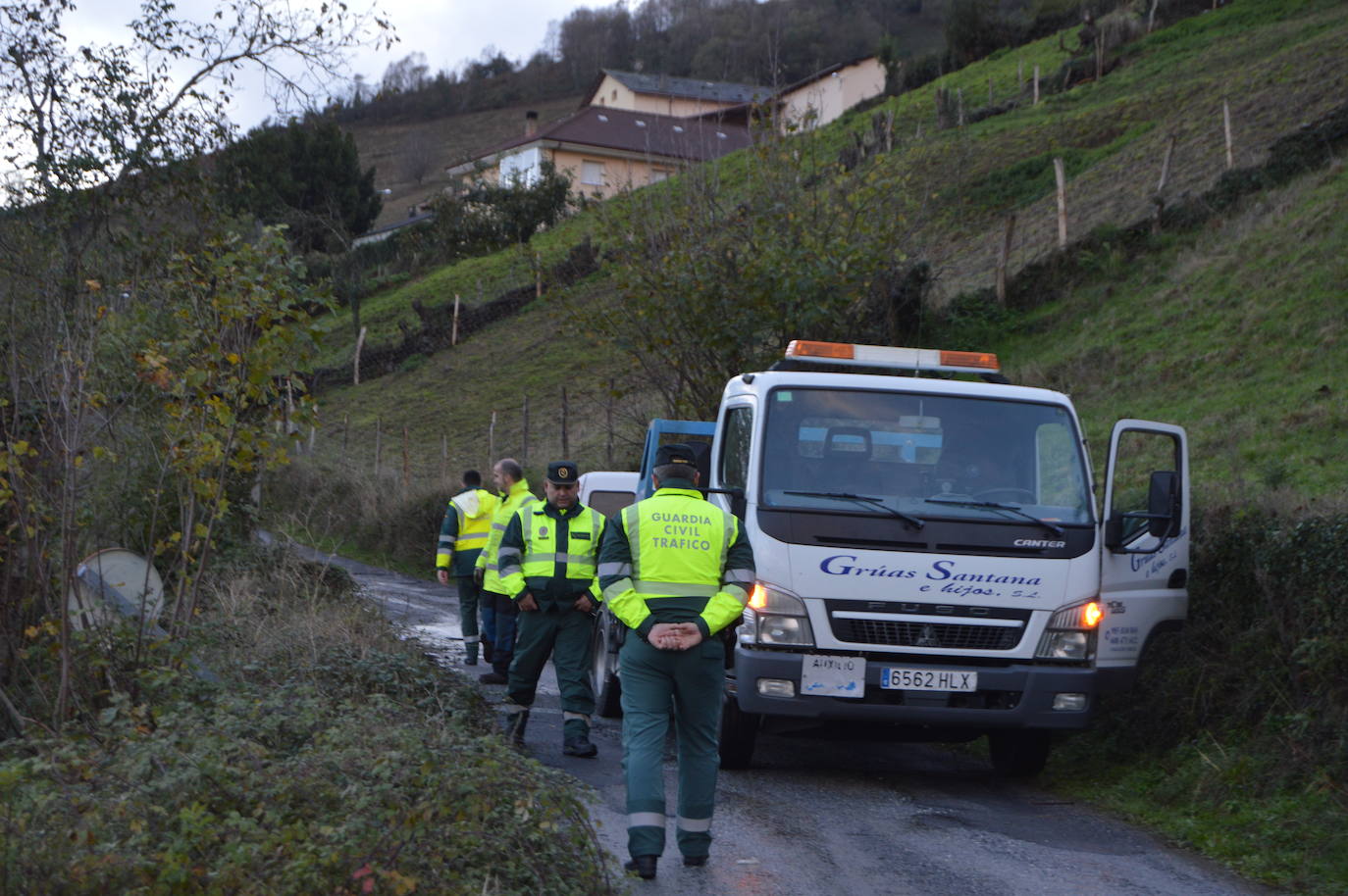 Accidente mortal en Cangas del Narcea