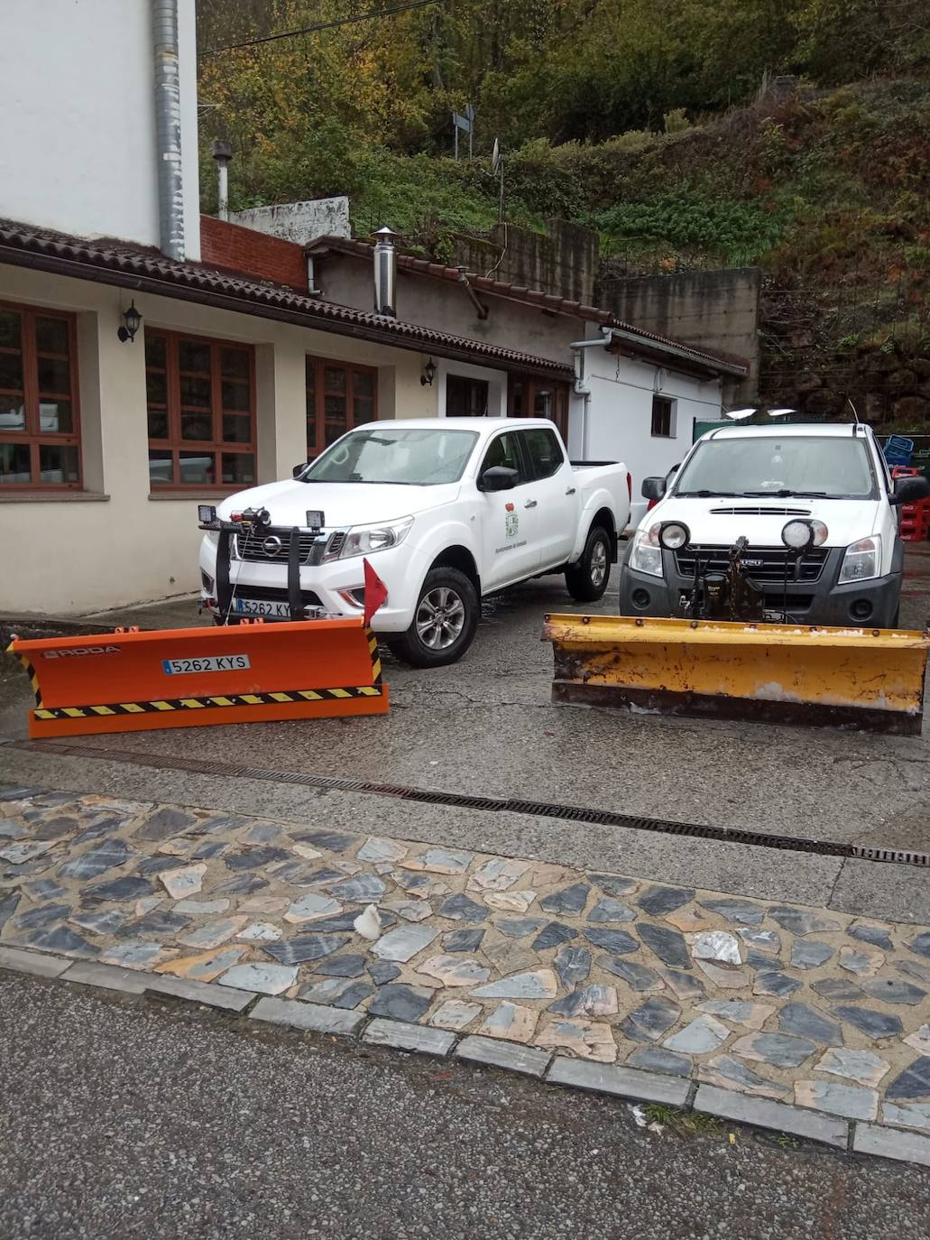 La nieve se asoma tímida en el Occidente asturiano