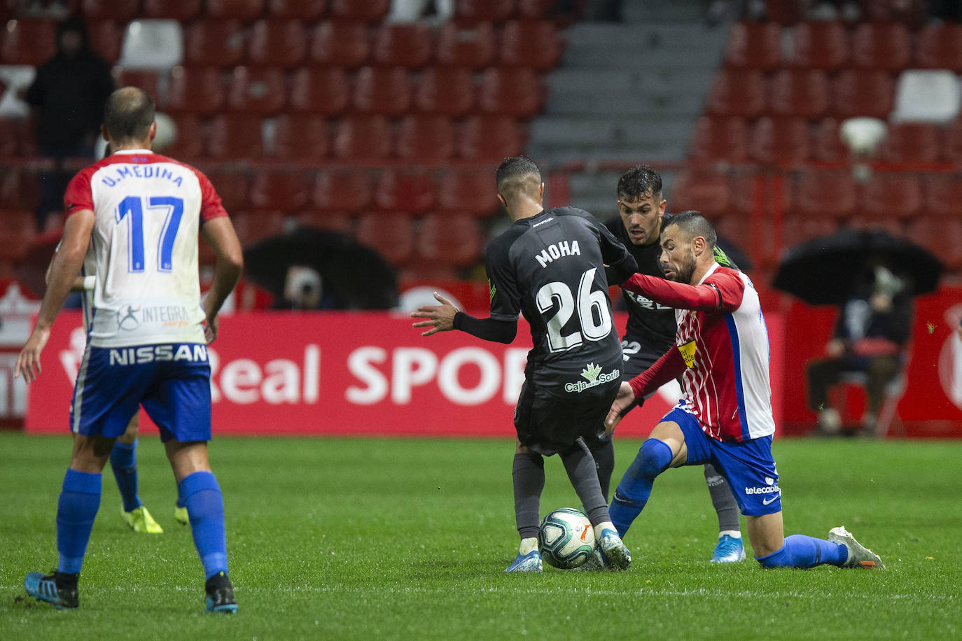 Las mejores jugadas del Sporting 0-1 Numancia