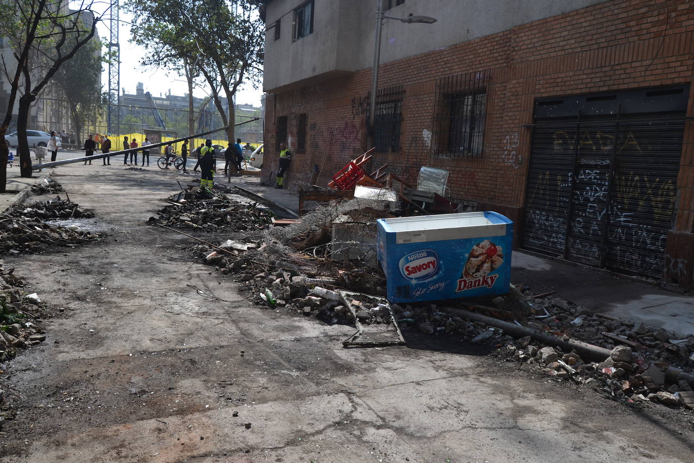 Fotos: Incendios y saqueos en hoteles y restaurantes de Lucio Torre en Chile