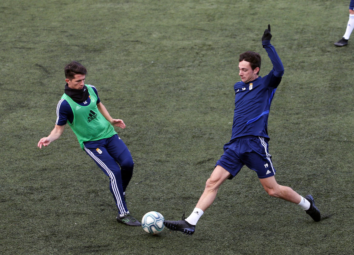 Entrenamiento del Real Oviedo (16/11/2019)