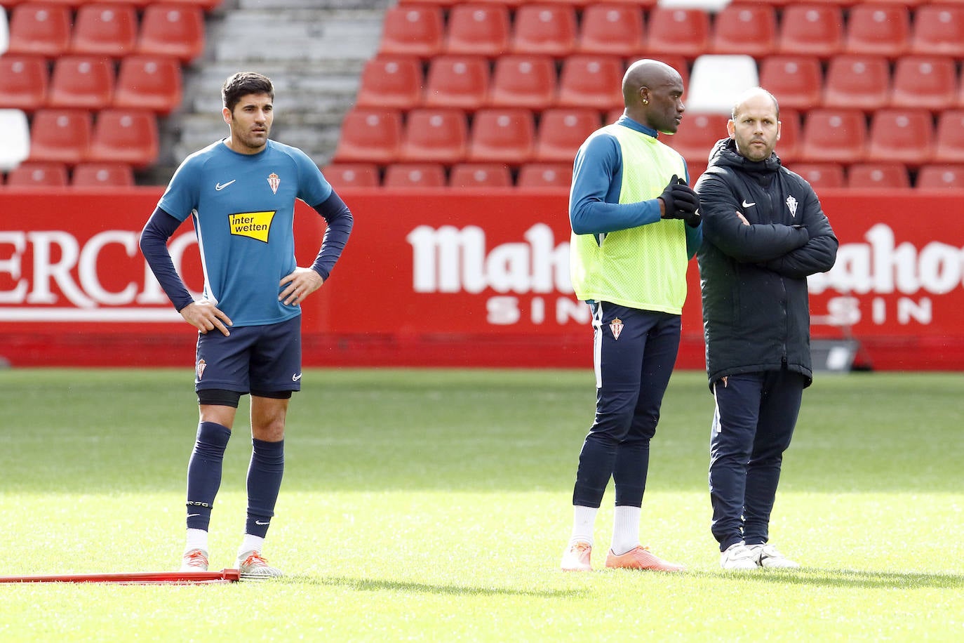 Entrenamiento del Sporting (16/11/2019)