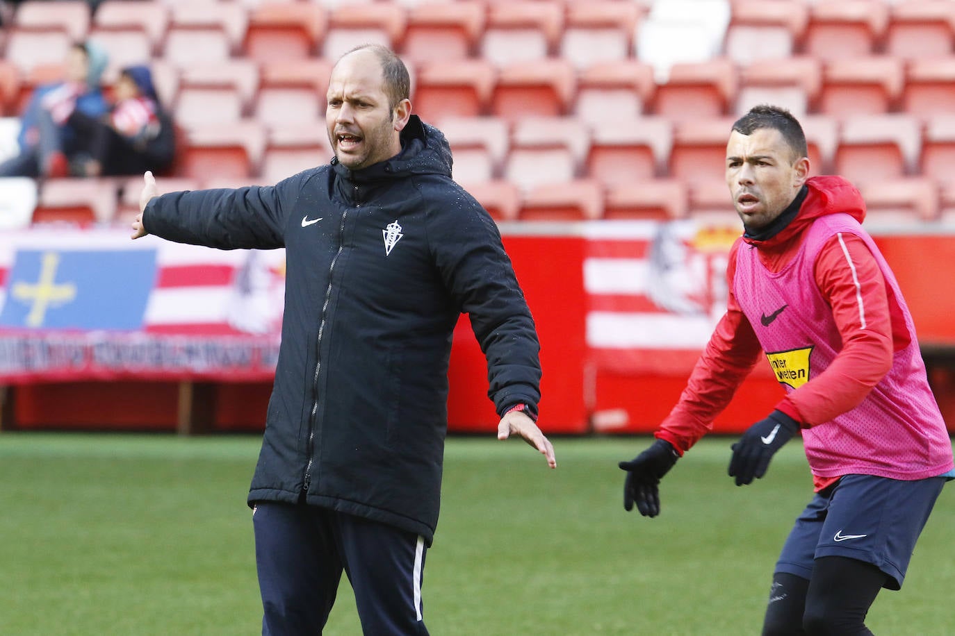 Entrenamiento del Sporting (16/11/2019)