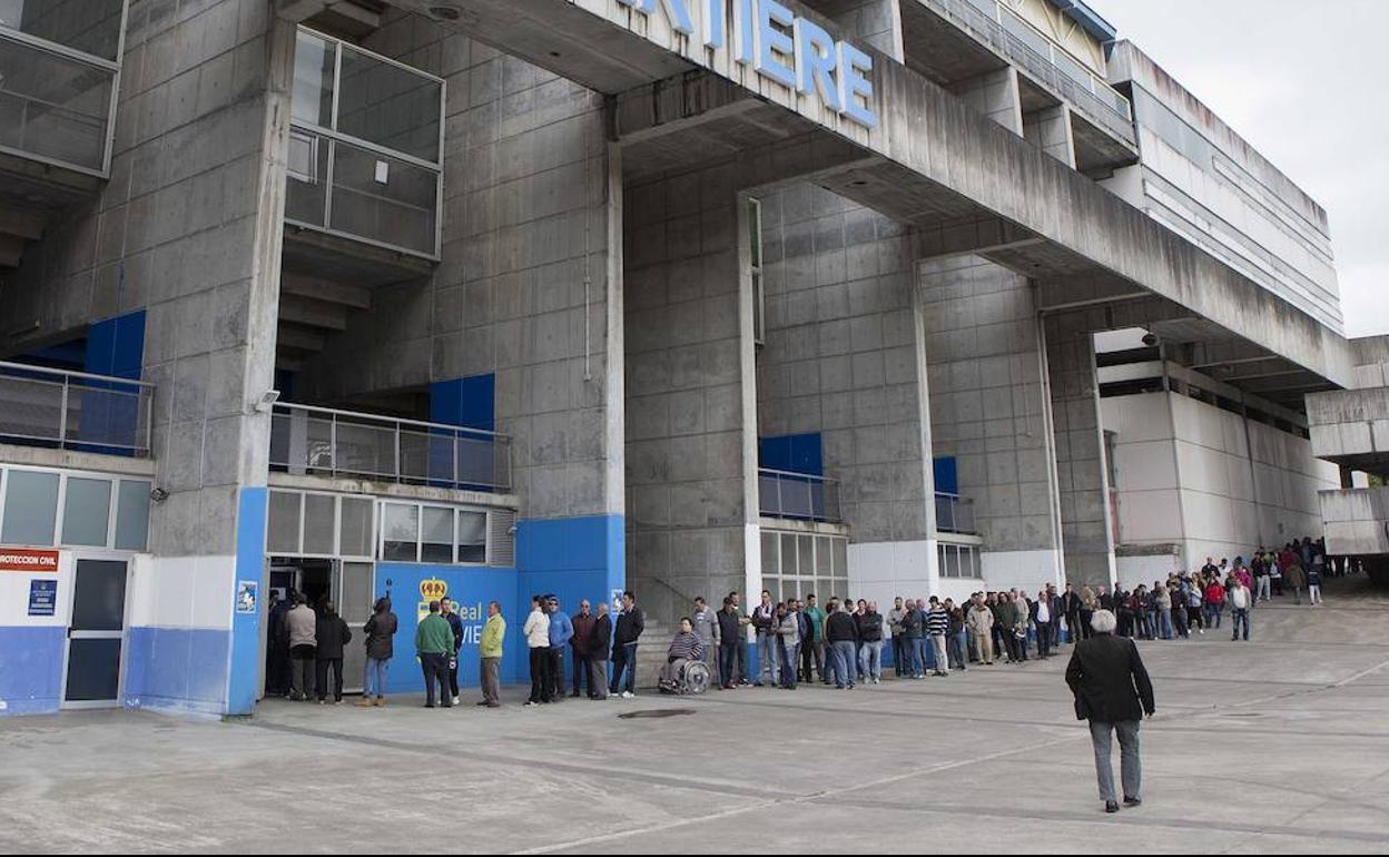 Real Oviedo-Sporting | Autorizada la venta de entradas para el derbi hasta la hora del encuentro