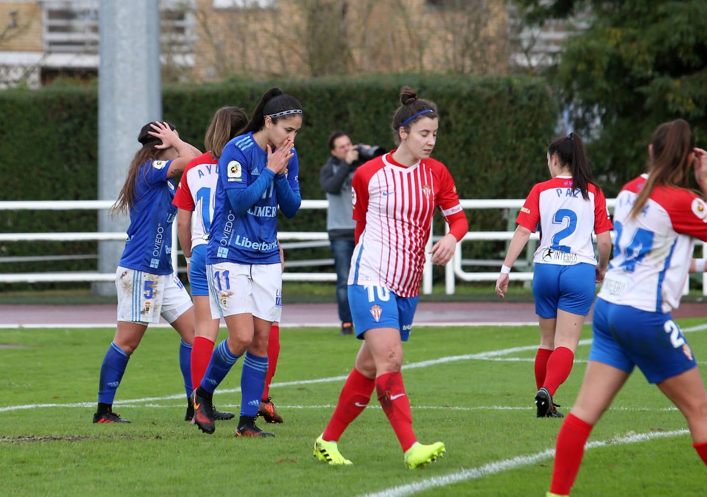 El equipo rojiblanco se impuso al Oviedo por un gol en San Gregorio.