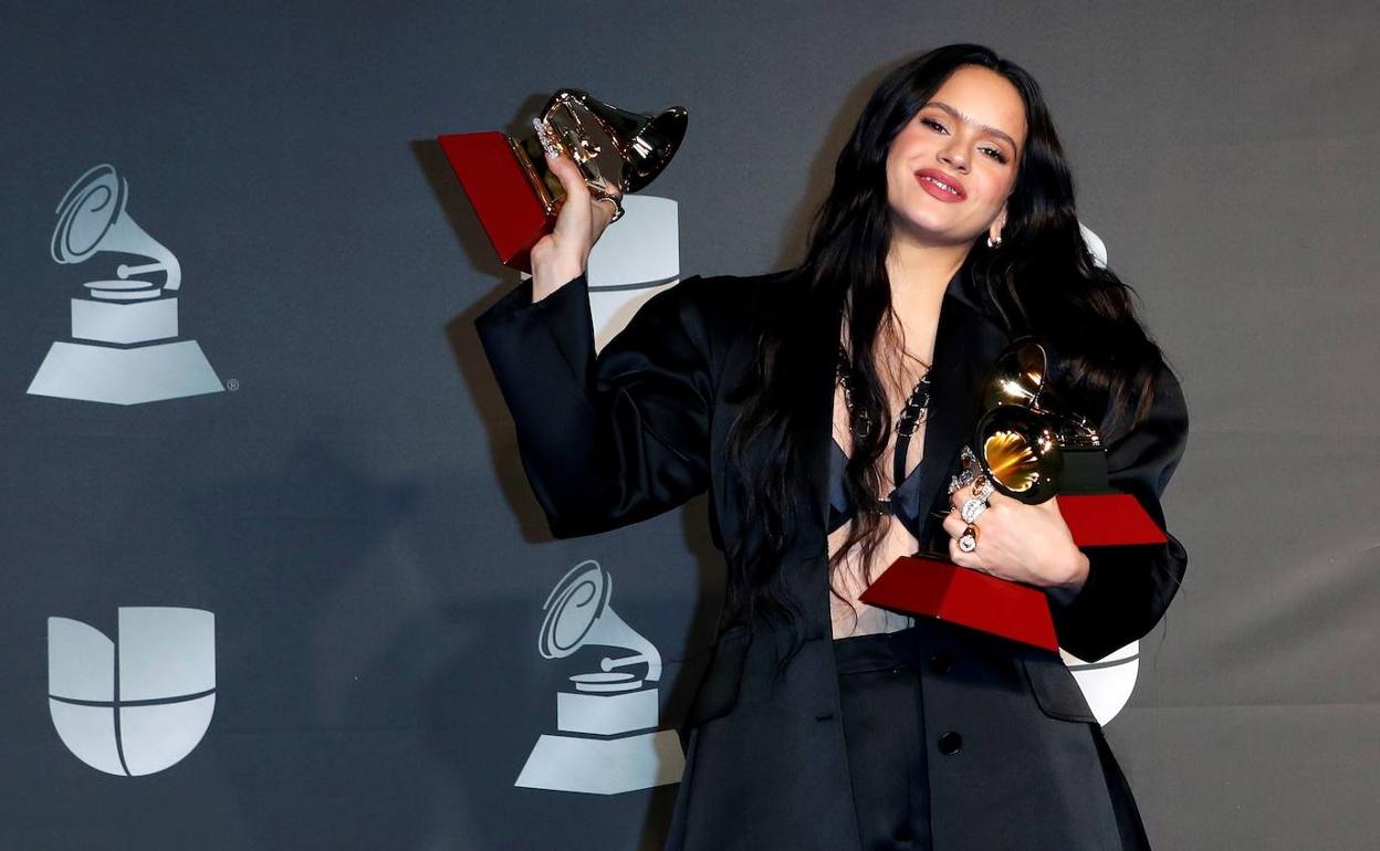 Rosalía, con varios Grammy Latinos. 