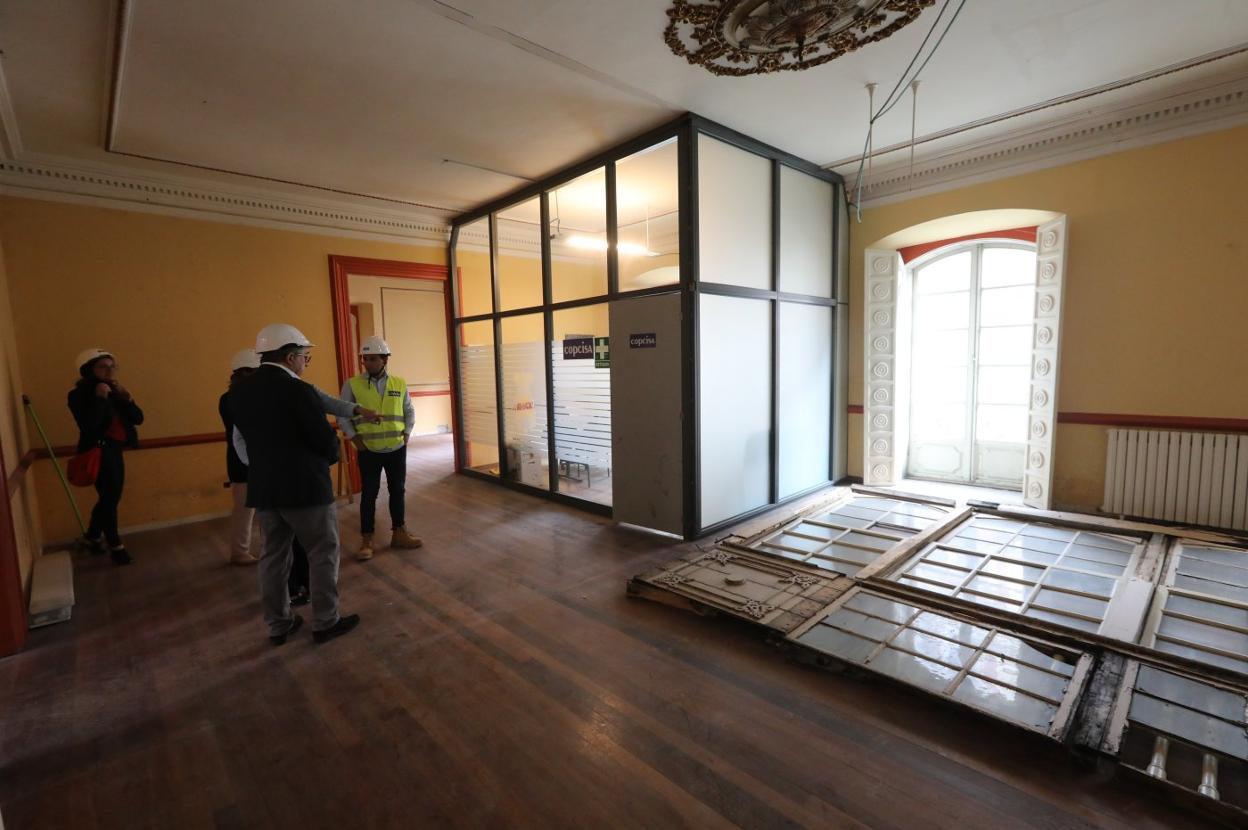 El presupuesto de 2020 deberá contemplar una partida para completar la reforma del palacio de Maqua. 