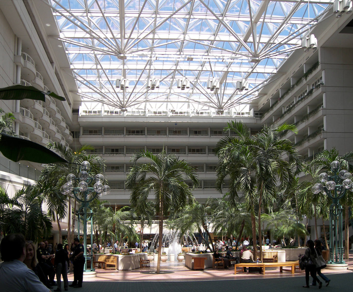 Aeropuerto Internacional de Orlando (Florida, EEUU).