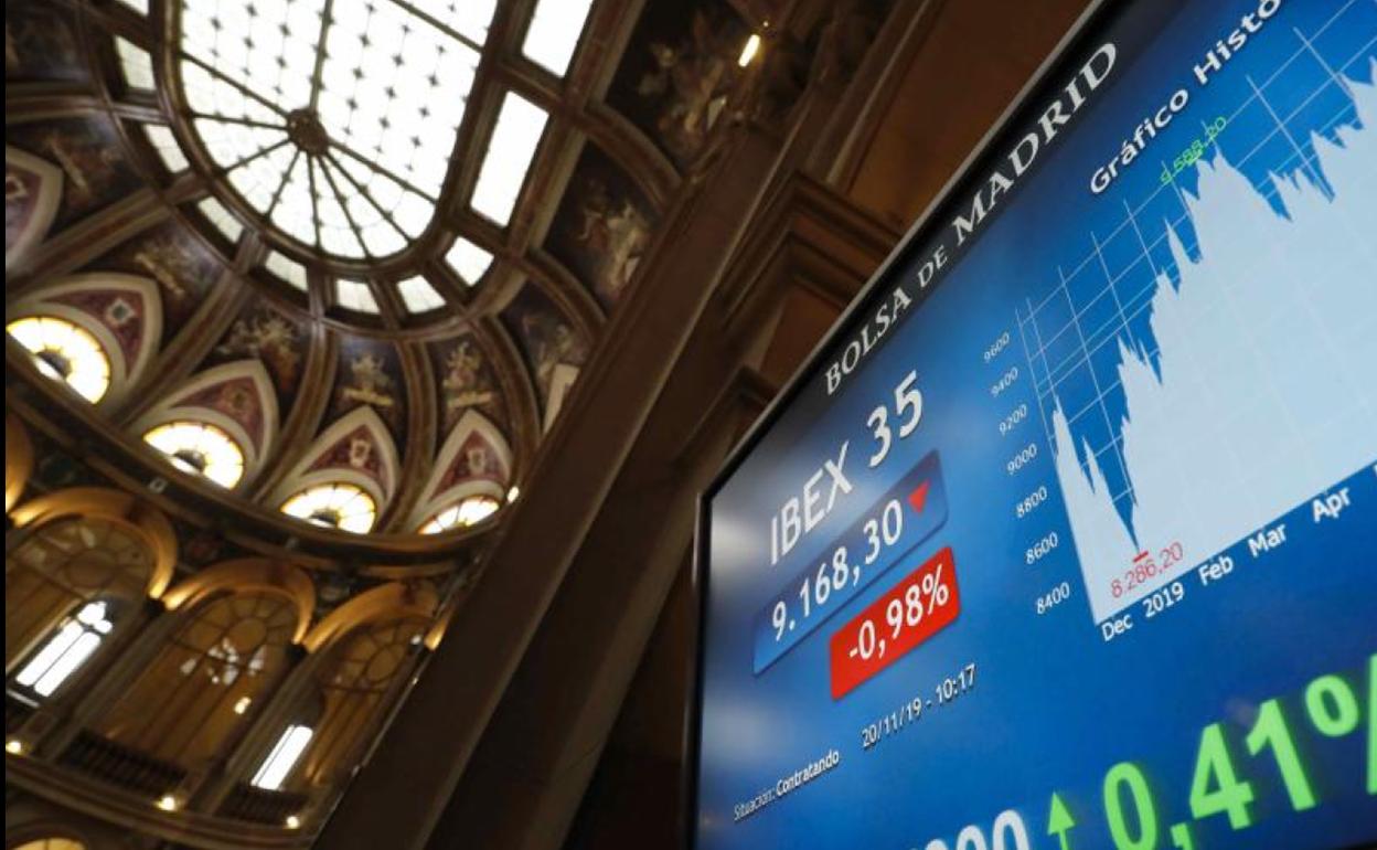 El Ibex-35 mantiene los 9.200 pese al desafío de los Estados Unidos a China