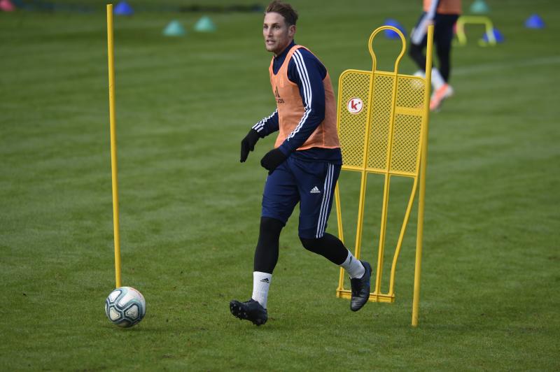 Fotos: Entrenamiento del Real Oviedo (20/11/19)