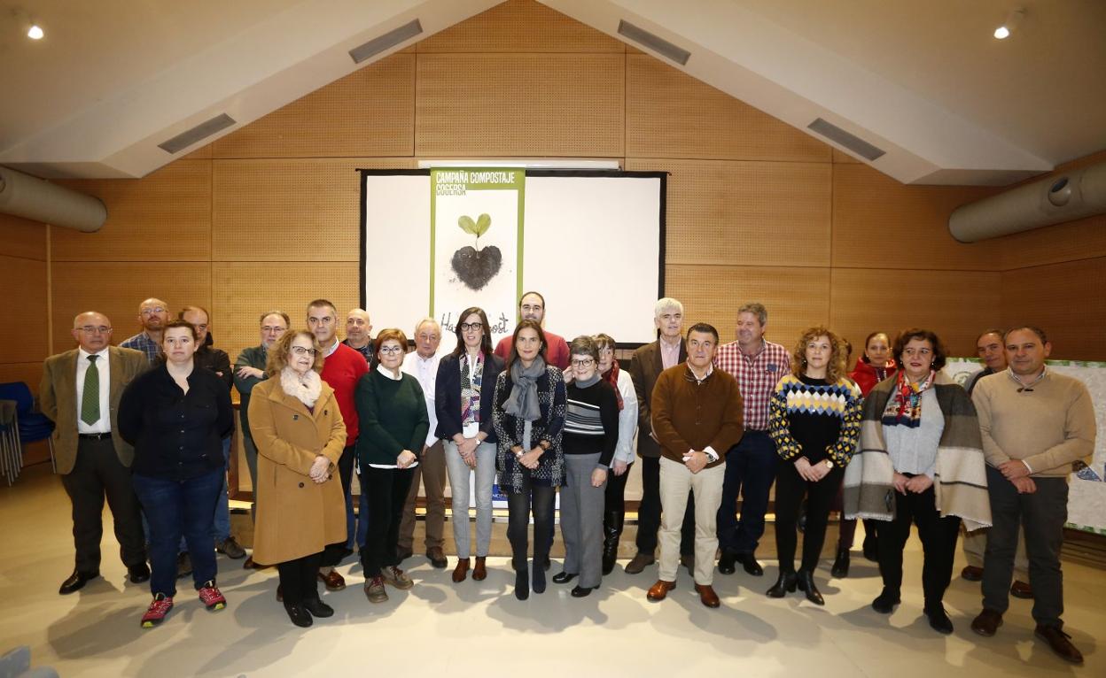 Asistentes a la jornada organizada por Cogersa. 