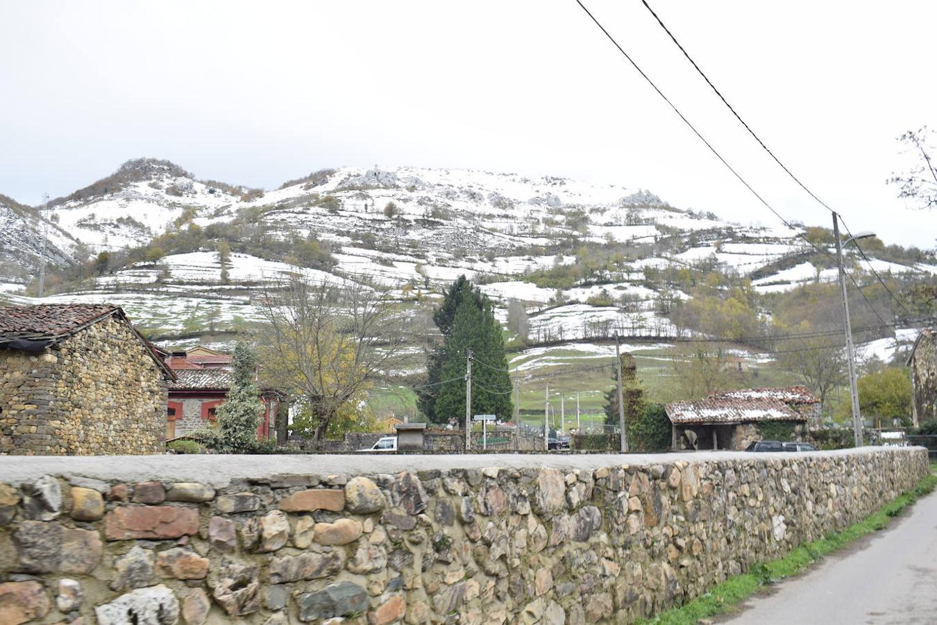 Fotos: Un paseo con nieve por la Senda Verde Foyoso