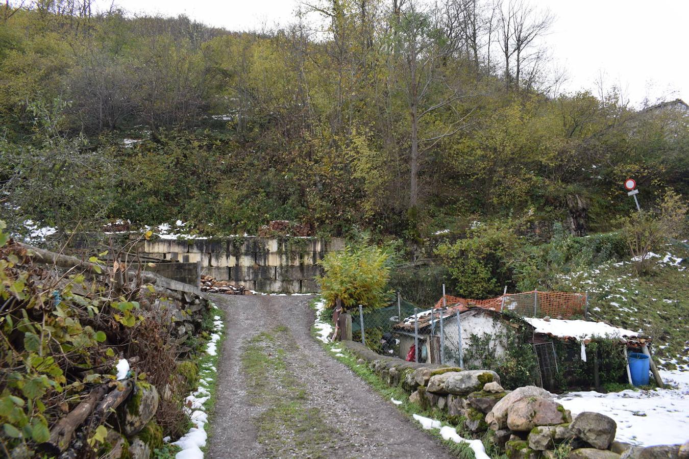 Fotos: Un paseo con nieve por la Senda Verde Foyoso