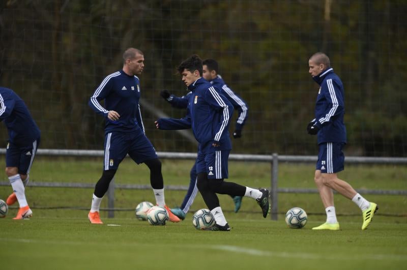 Fotos: Entrenamiento del Real Oviedo (22/11/19)