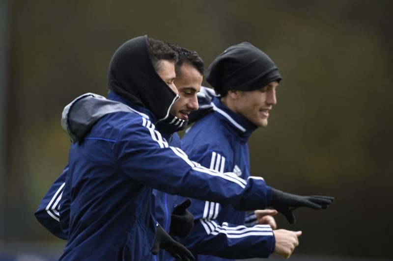 Fotos: Entrenamiento del Real Oviedo (22/11/19)