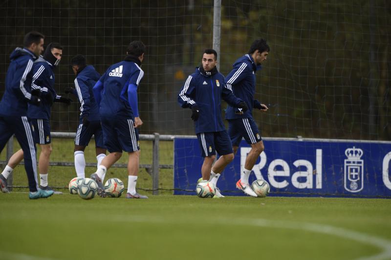 Fotos: Entrenamiento del Real Oviedo (22/11/19)