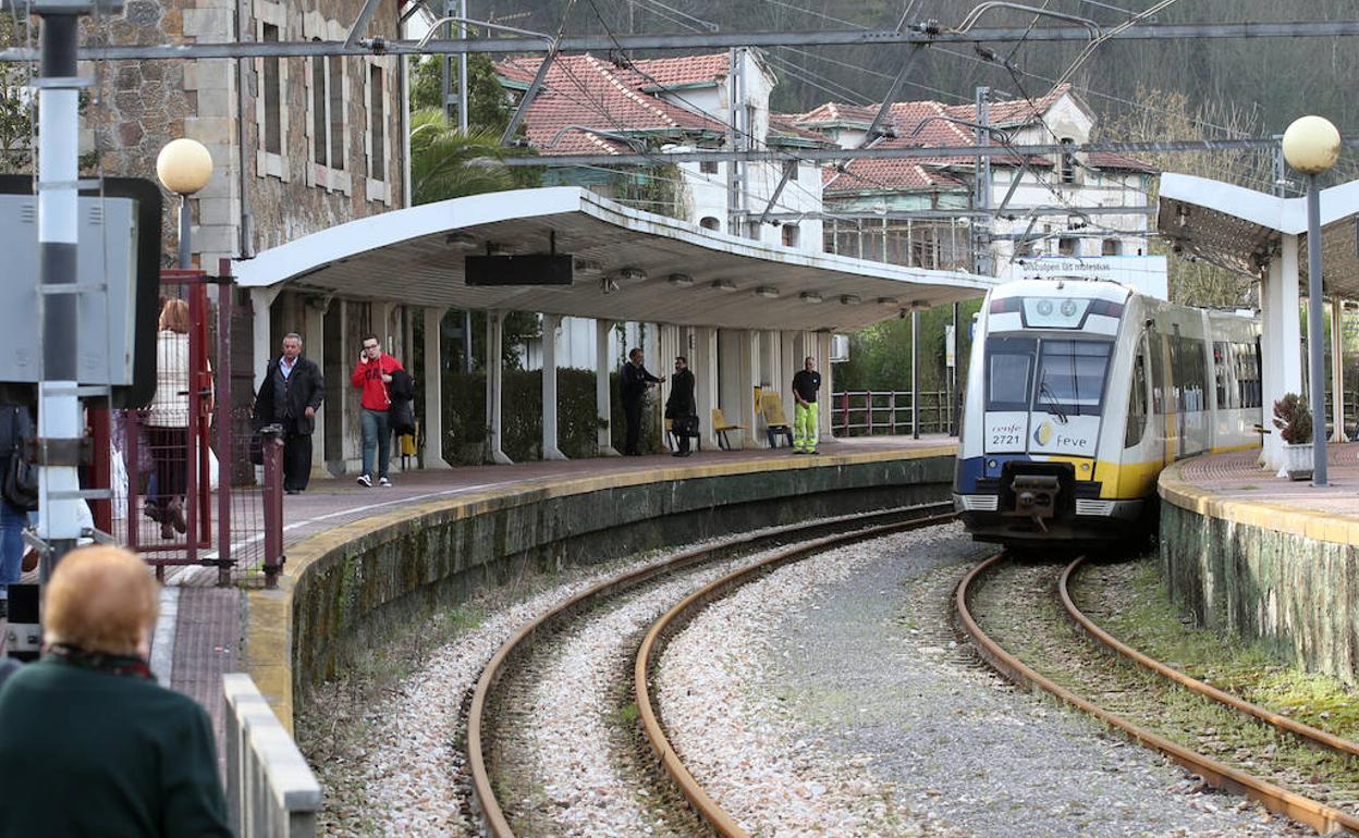 Apeadero de Trubia. 