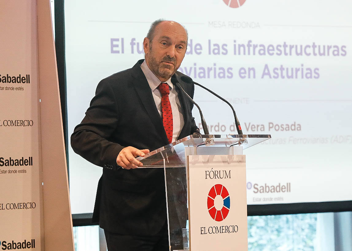 La presidenta de Adif, Isabel Pardo de Vera, ha analizado en el Fórum EL COMERCIO el presente y futuro de las infraestructuras ferroviarias de Asturias.