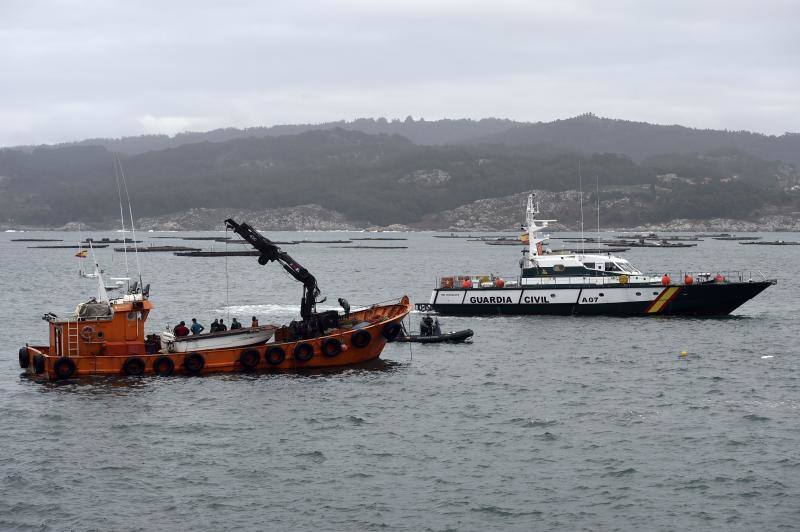 Fotos: El primer narcosubmarino llegó a la costa asturiana