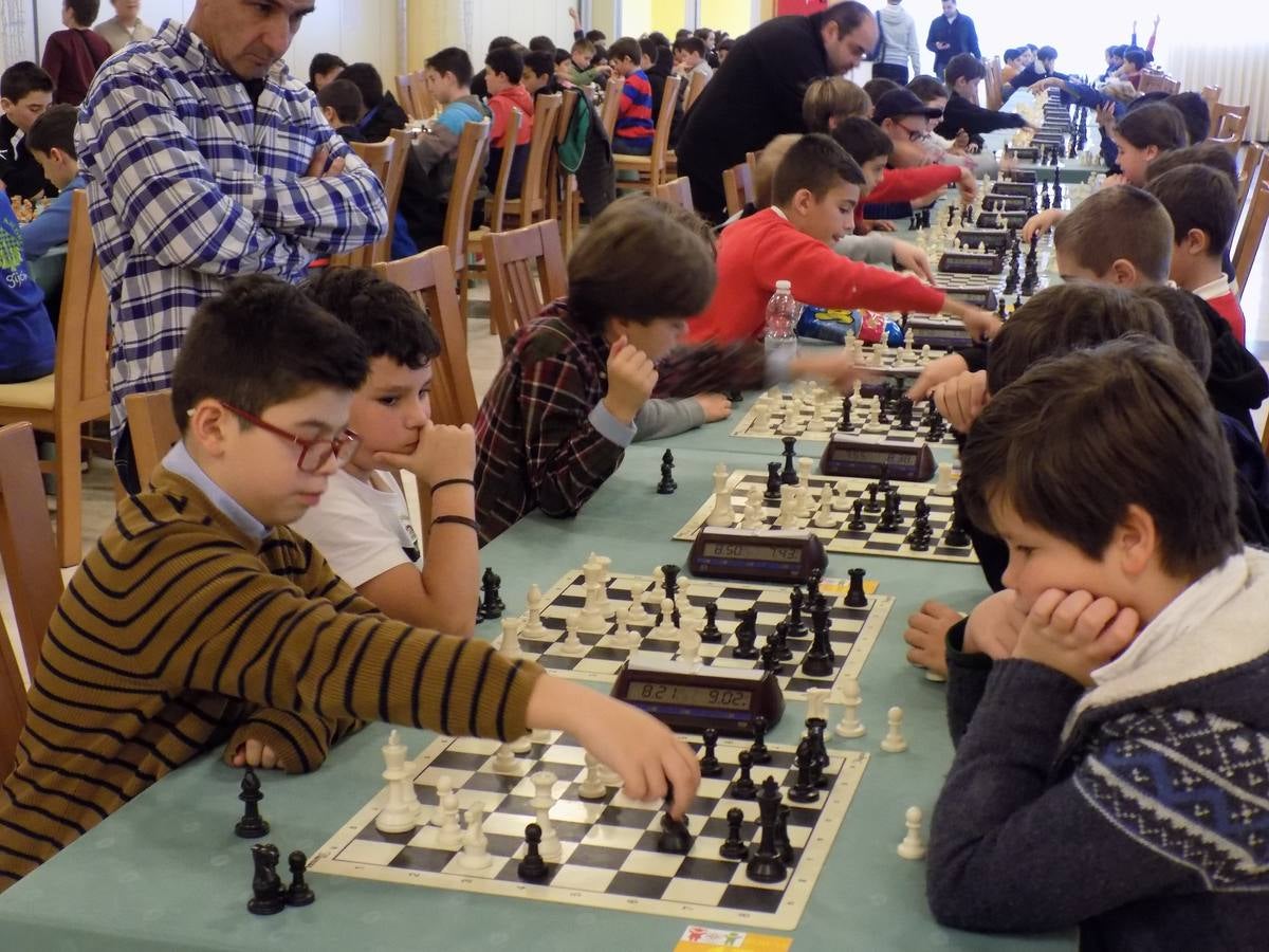 Competición en categoría sub 12. 