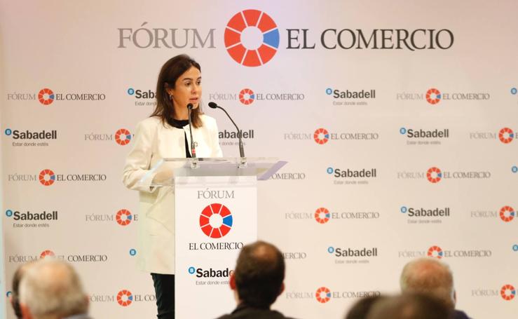 La presidenta de Adif, en el Fórum EL COMERCIO