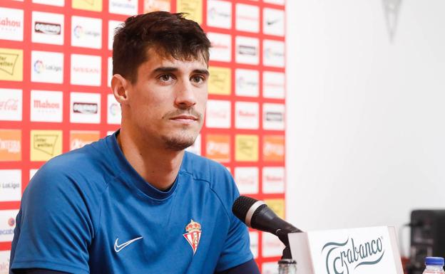 Pablo Pérez, durante la rueda de prensa de este jueves.