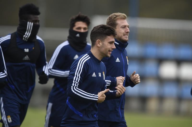 Fotos: Entrenamiento del Real Oviedo (28/11/19)