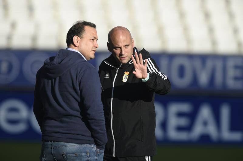 El Real Oviedo ha preparado este viernes el encuentro que disputará el domingo ante el Rayo Vallecano. 