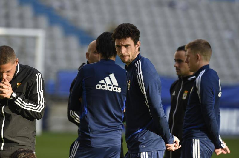 El Real Oviedo ha preparado este viernes el encuentro que disputará el domingo ante el Rayo Vallecano. 