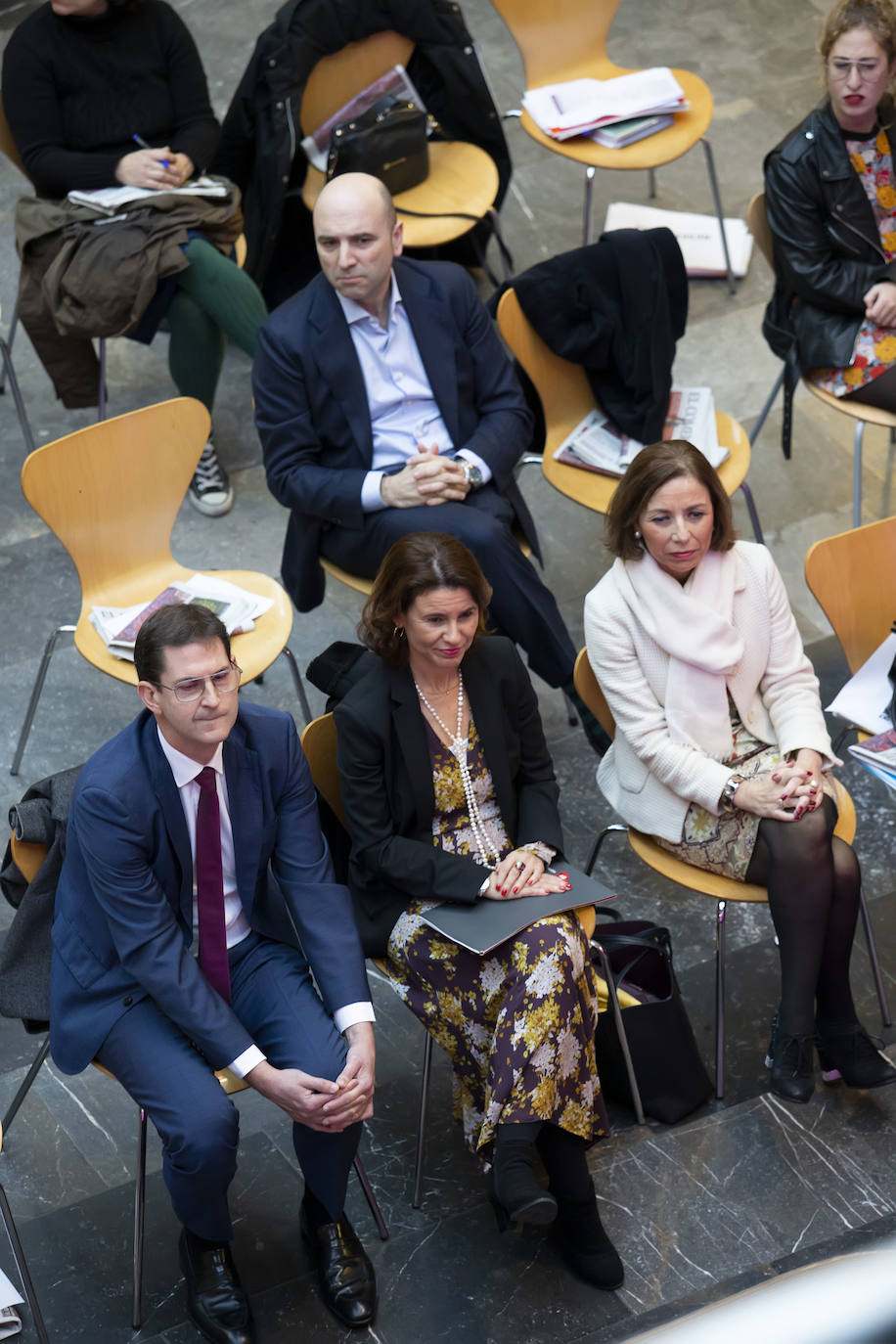 La directora general de Igualdad del Principado, Nuria Varela, ha sido la encargada de abrir la jornada Futuro en Femenino organizada en Gijón por EL COMERCIO.