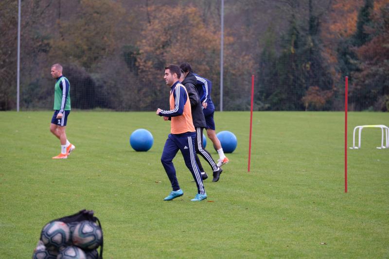 Fotos: Entrenamiento del Real Oviedo (30/11/19)