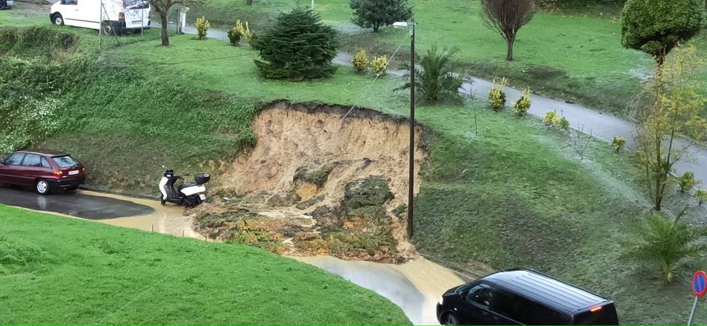 Fotos: Las intensas lluvias causan inundaciones en Gijón y Luanco