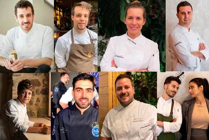 Candidatos a ser cocinero revelación en Madrid Fusión 