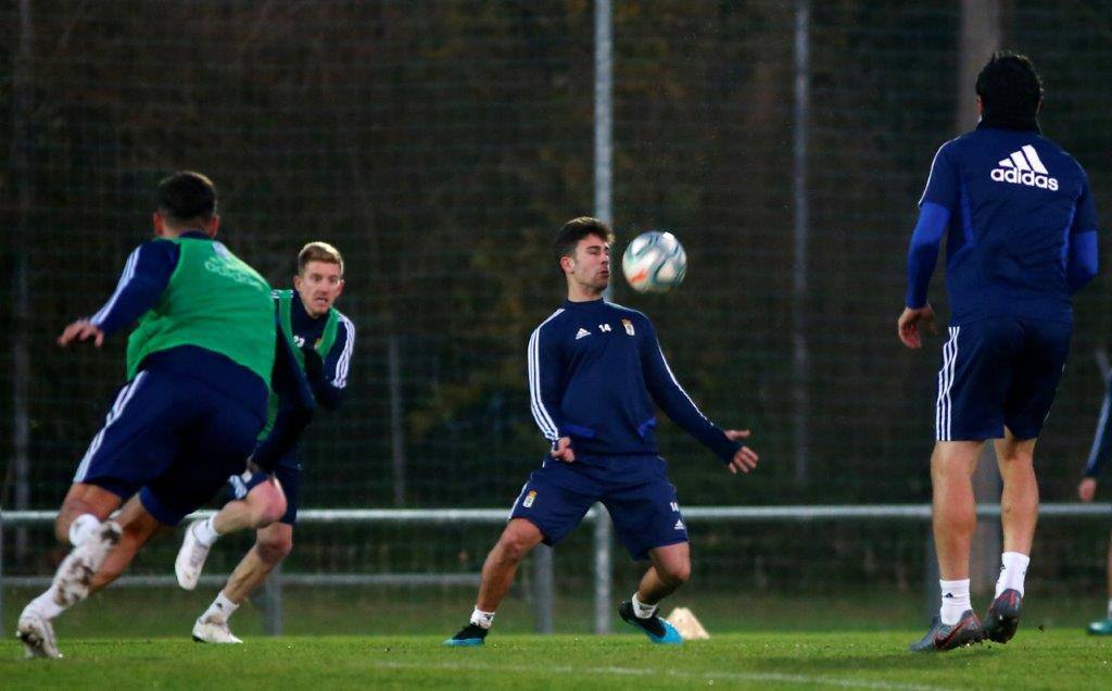 Fotos: Entrenamiento del Real Oviedo (09-12-2019)