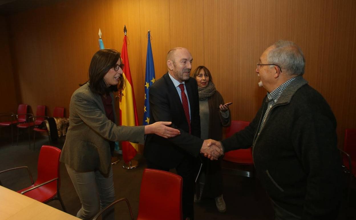 Juan Cofiño, en la presentación del panel de expertos Climas10 en Oviedo.