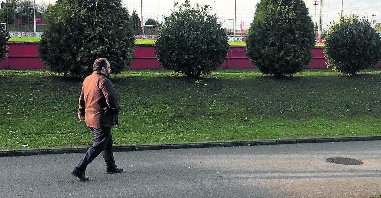 El presidente del Real Oviedo, en Mareo