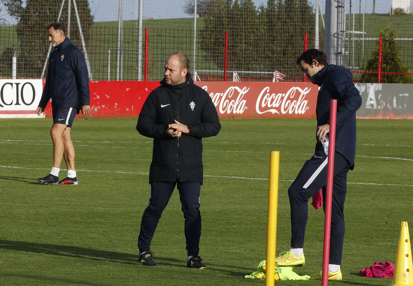 Entrenamiento del Sporting (14/12/2019)